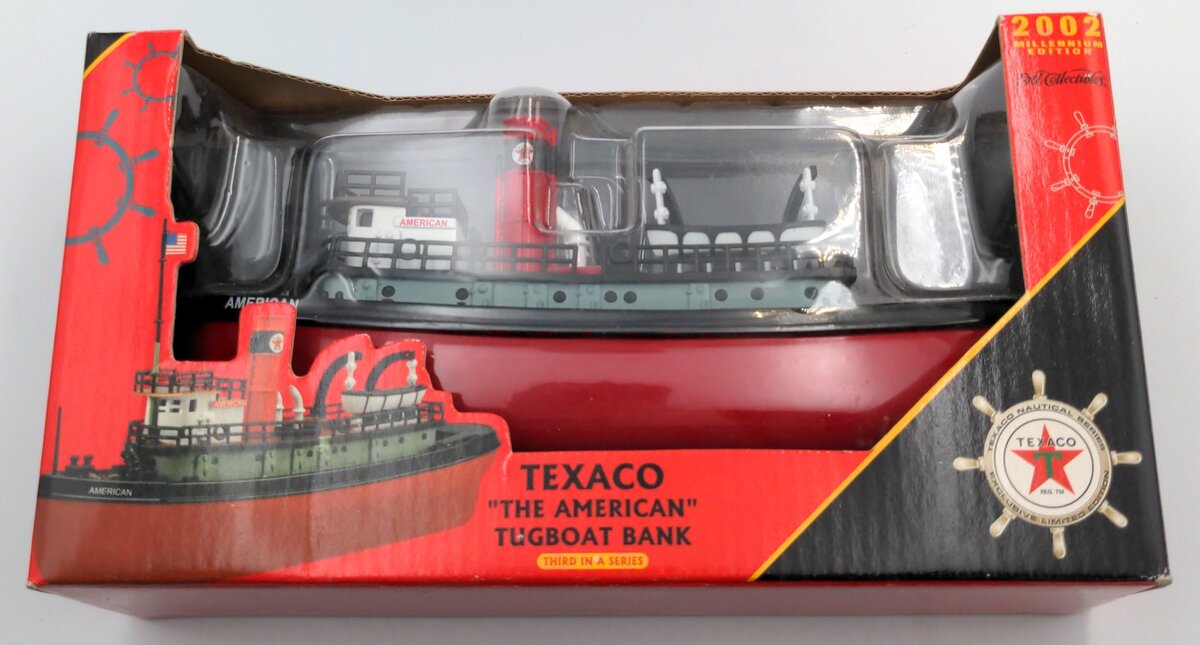 Ertl 20563P 1:55 Texaco #3 - Nautical Series The American Tugboat Coin Bank
