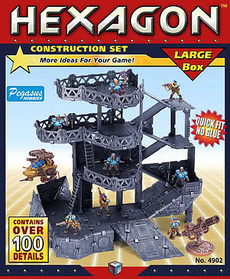 Pegasus Hobby 4902 Hexagon Construction Sets Large Set