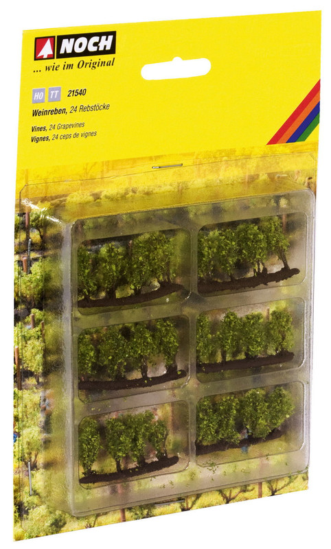 Noch 21540 HO/TT 2.2 cm Vines (Pack of 24)