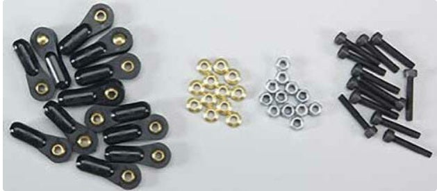Dubro 2318 4-40 Monster Ball Links (Pack of 12)