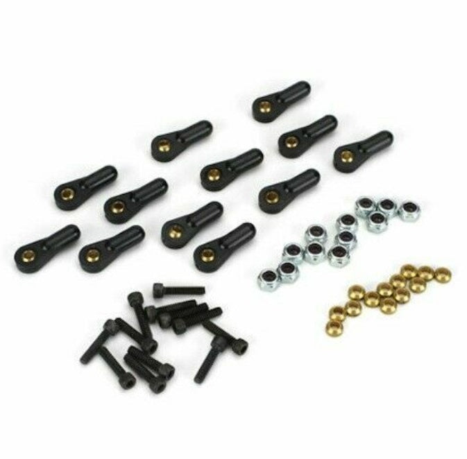 Dubro 2320 3mm Monster Ball Links (Pack of 12)