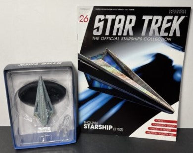 Eaglemoss EM-ST0026 Diecast Star Trek Tholian Ship #2152 w/Manual