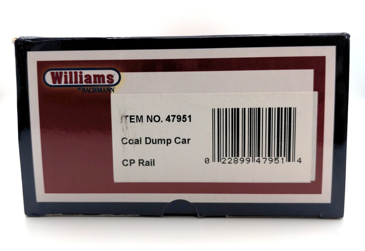 Williams 47951 O Canadian Pacific Operating Coal Dump 3-Rail Car