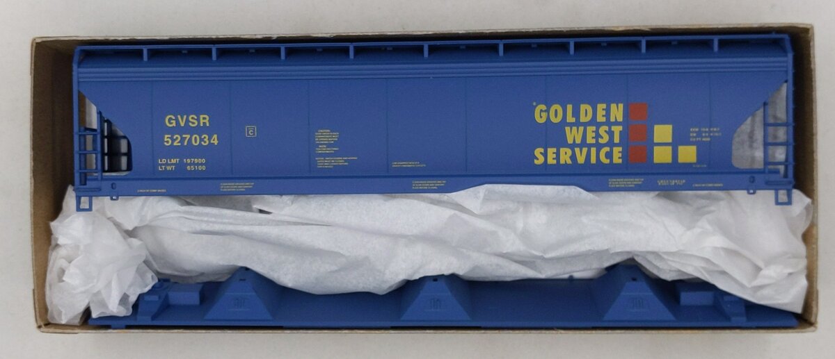 Accurail 20322 HO Scale Golden West ACF Centerflow Hopper Road #: 527034