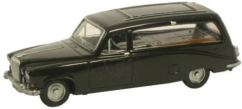 Oxford Diecast NDS002 1:148 Black Daimler DS420 Hearse