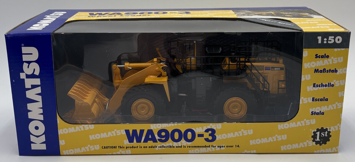 First Gear 50-3301 1:50 Komatsu WA900-3 Wheel Loader