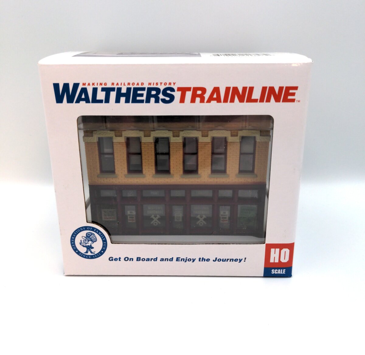 Walthers 931-812 HO Trainline Midtown Hardware Building Assembled