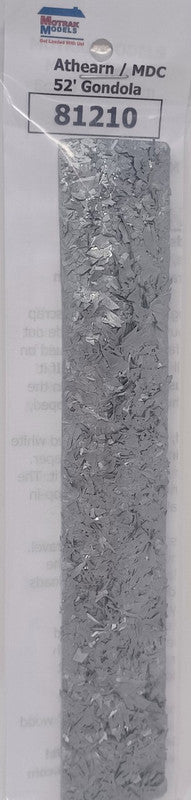 Motrak Models 81210 HO Athearn/MDC 53' Mill Gondola Scrap Aluminum Load