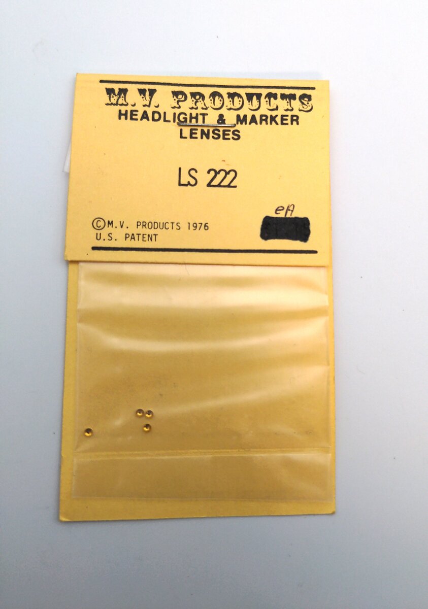 MV Products 222 Light Lense .063” Amber (Pack of 4)