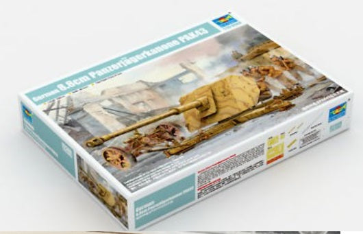Trumpeter 02308 1:35 German 88mm PAK 41:43 Gun Military Artillery Kit