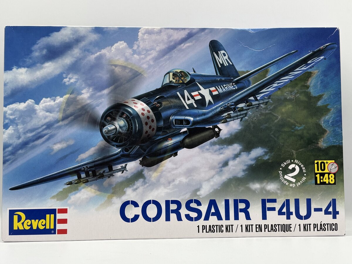 Revell 85-5248 1:48 Vought F4U Corsair Fighter Military Aircraft Plane Model Kit