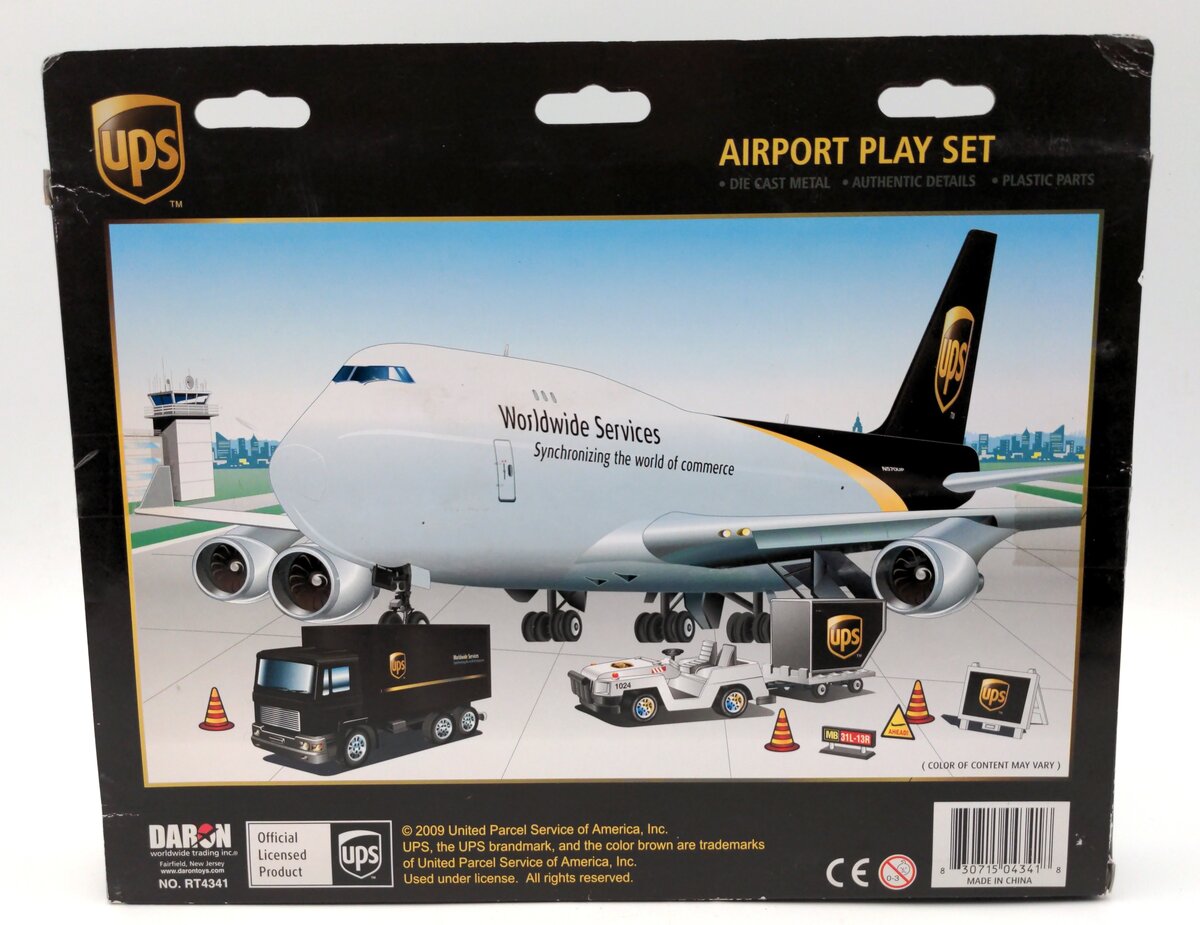 Daron Worldwide Trading RT4341 1:87 HO UPS Airport Playset