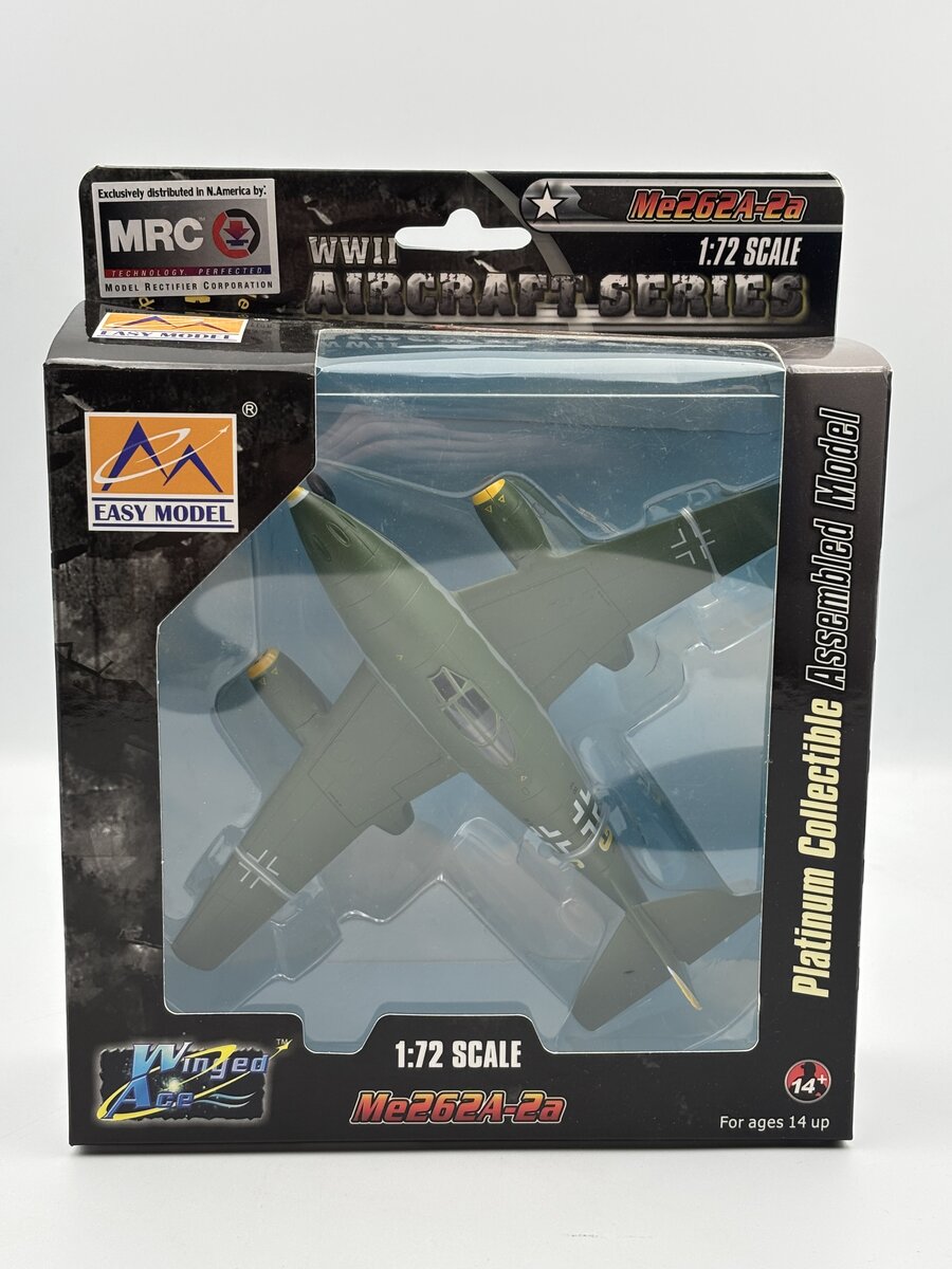 Easy Models 36409 1:72 Assembled Luftwaffe 1./KG(J) 54 B3+GL Me 262A Plane Kit
