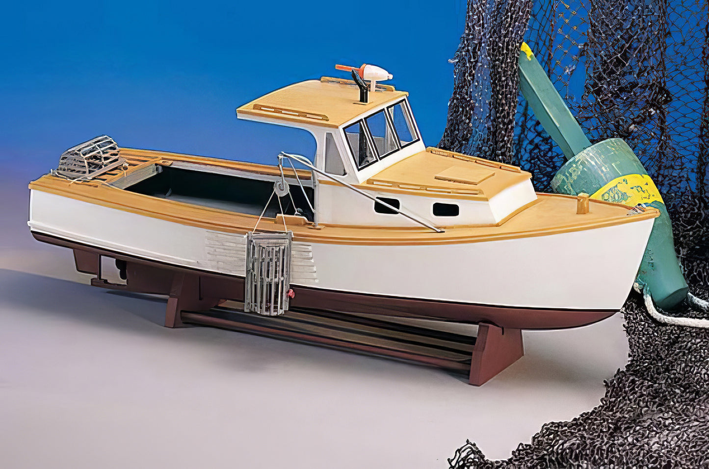 Midwest Products 991 1:16 Maine Lobsterboat Wooden Ship Model Kit