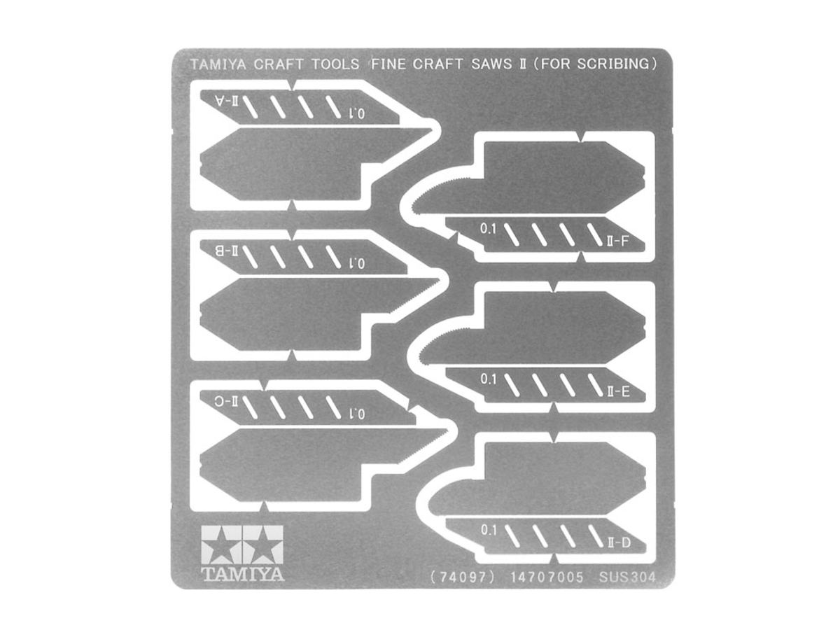 Tamiya 74097 Fine Craft Saws for Line Carving