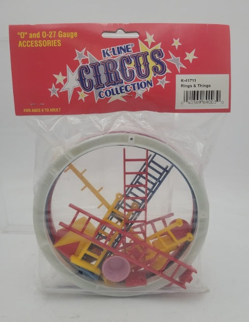 K-Line K41711 O Scale Circus Rings & Things Plastic Kit