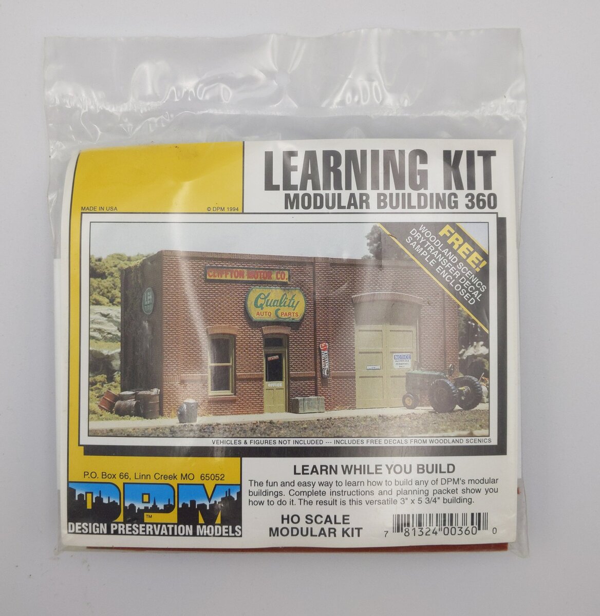DPM 36000 HO Modular Learning Kit Building