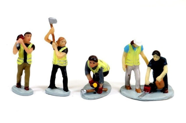 Lionel 6-81871 O Scale Logger Hand Painted Pewter Figures (Set of 5)
