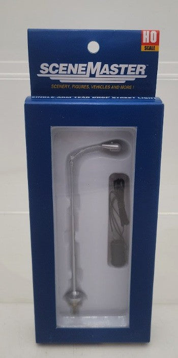Walthers 949-4312 HO Scale Single-Arm Tear Drop Street Light