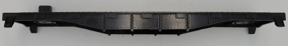 MTS 72249B Black Plastic Flatcar Body with Steps and without Brake Wheel