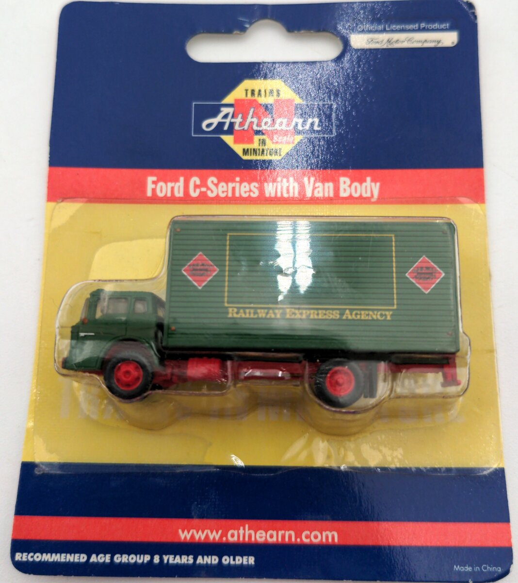 Athearn 10086 N Railway Express Agency Ford C Box Van