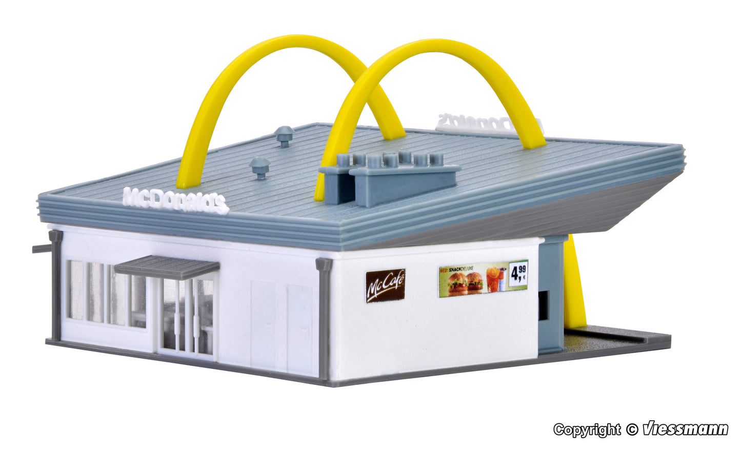 Vollmer 47765 N McDonald's Fast Food Restaurant with McDrive Building Kit