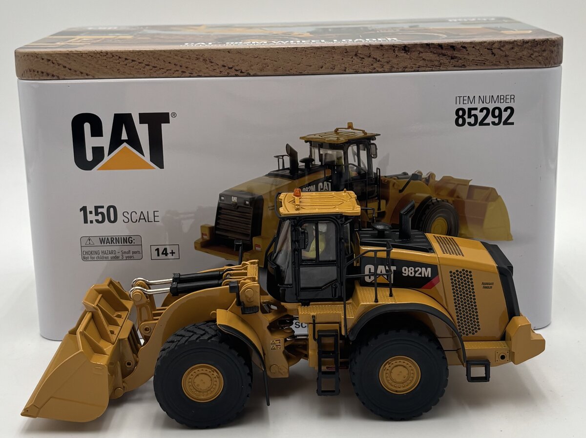 DieCast Masters 85292 1:50 Caterpillar 982M High Line Wheel Loader