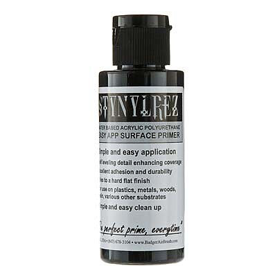 Modelflex Railroad Colors 203 Black Stynylrez Acrylic Primer - 2 oz. Bottle