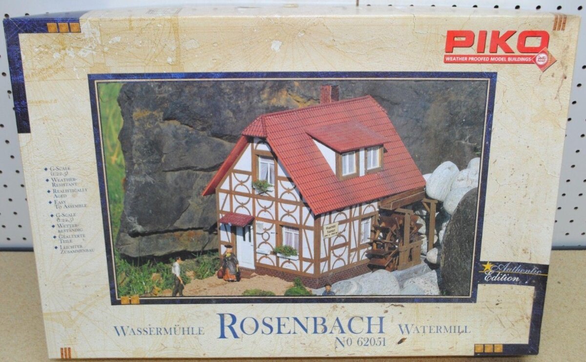 Piko 62051 G Watermill Building Kit