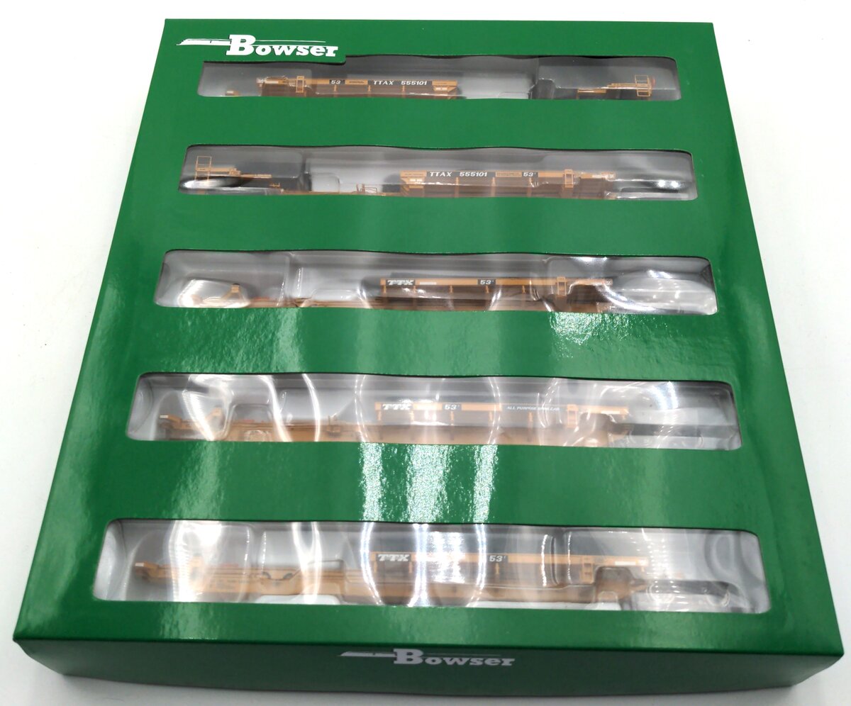 Bowser 41584 Ho Spine Cars TTX 5pc 555101