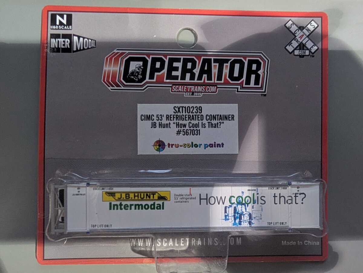 Scale Trains SXT10239 N JBRU CIMC REEF#567031