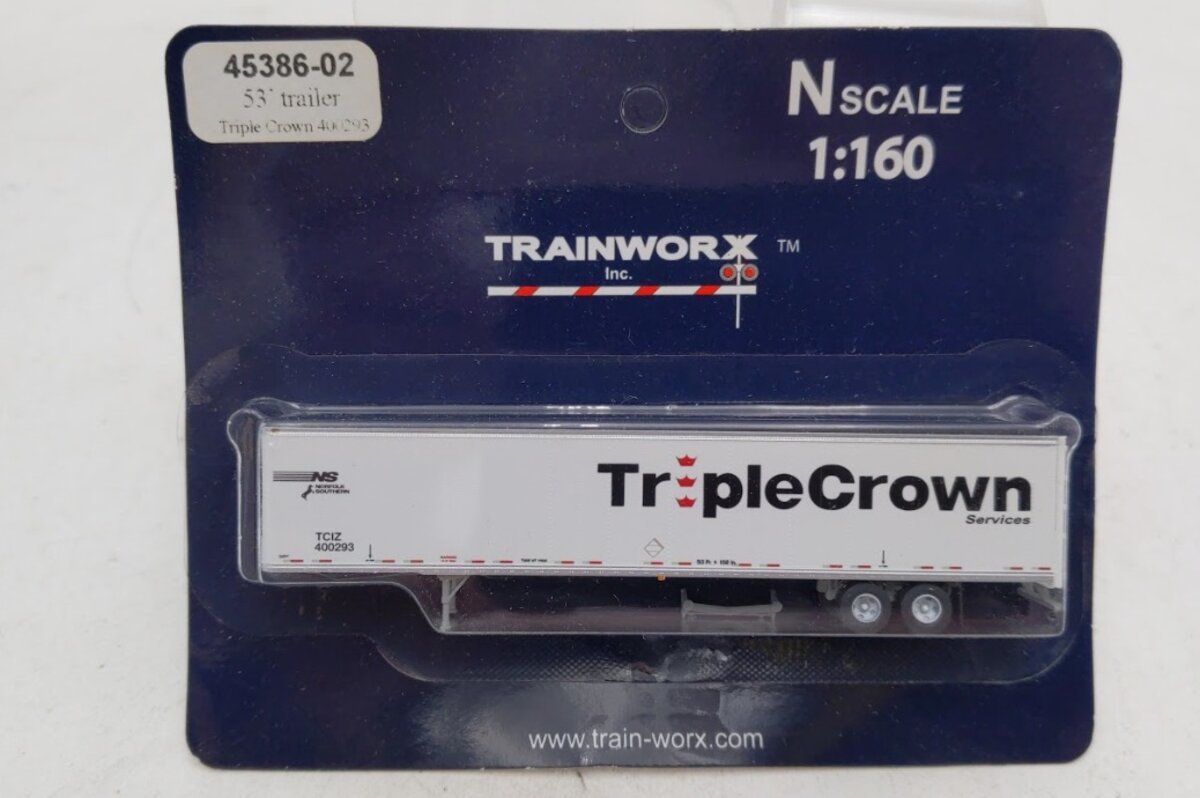 Trainworx Inc 45386-02 N Triple Crown 53' Trailer # 400293