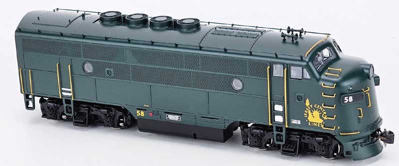 Bowser 24627 HO Jersey Central Phase II F-3A Diesel Locomotive #51