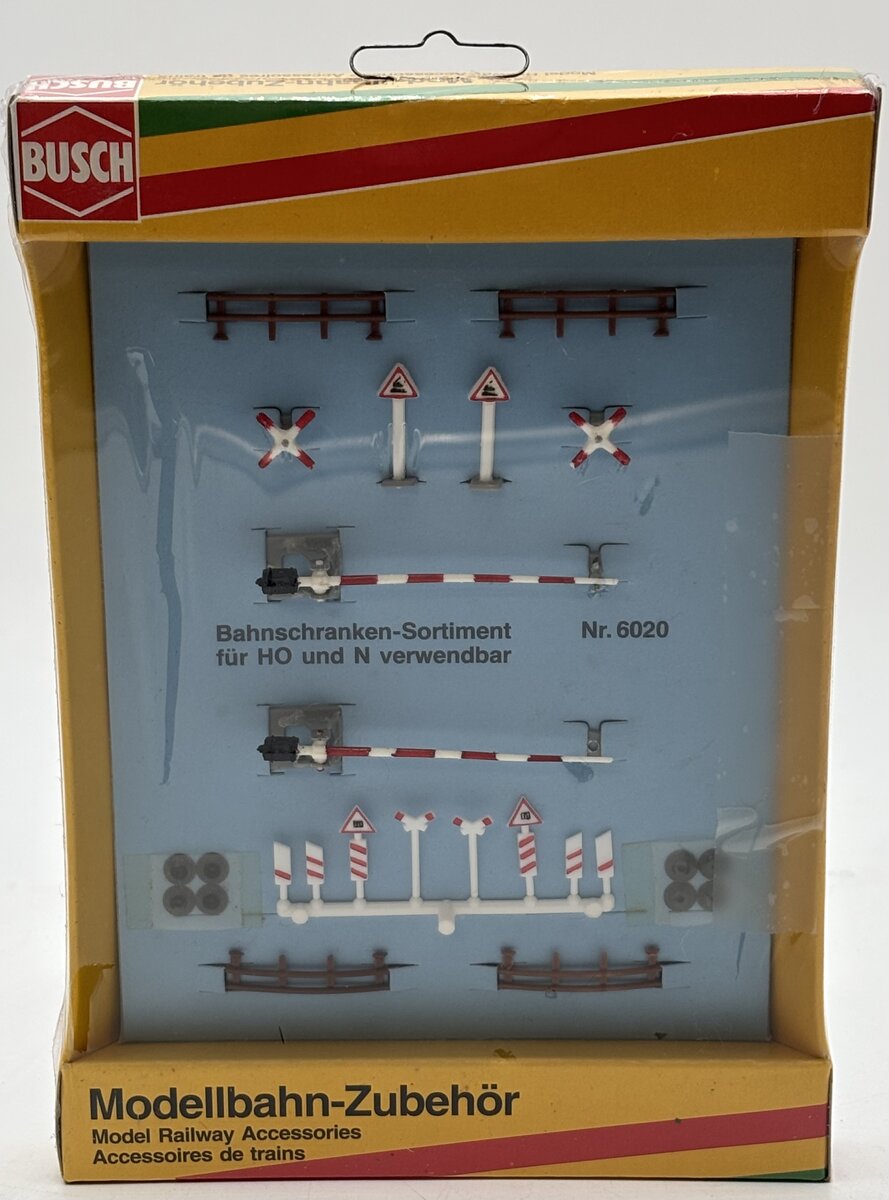 Busch 6020 HO Railway Barrier Assortment