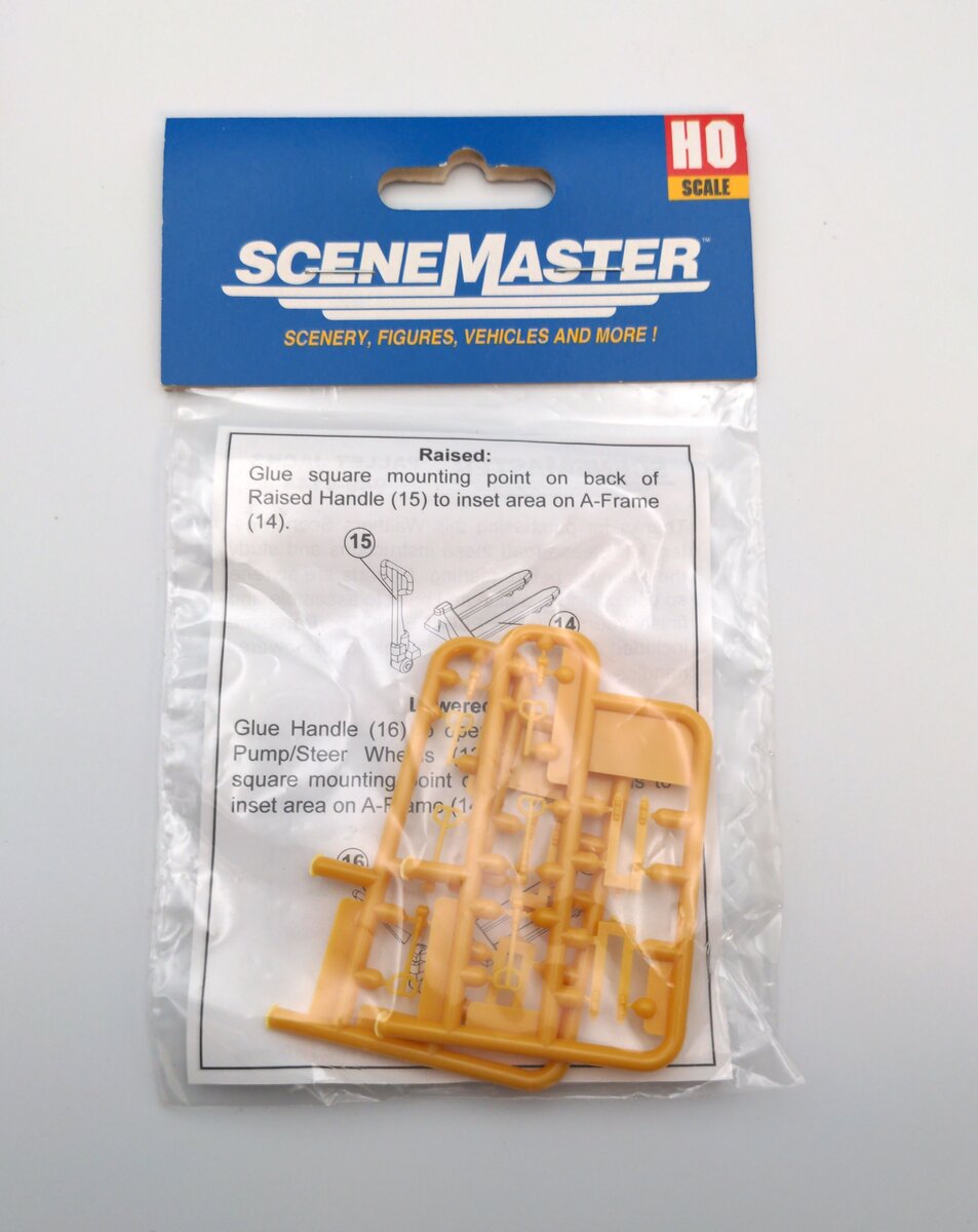 Walthers 949-4144 HO Pallet Jacks Kit (Pack of 4)