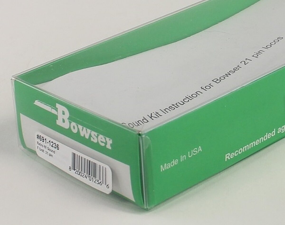 Bowser 1236 HO RetroFit Sound F Unit 21pin