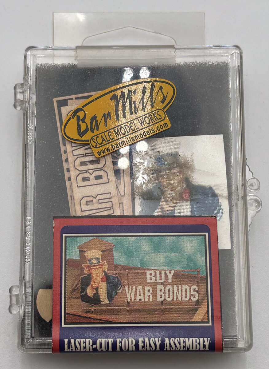 Bar Mills 92501 Laser-Cuts For Easy Assembly War Bonds Billboard Kit