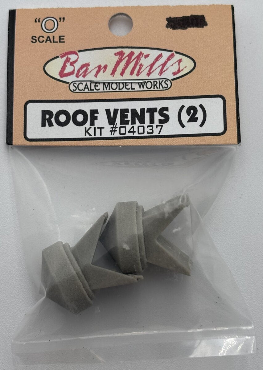 Bar Mills 04037 O Roof Vents (Pack of 2)