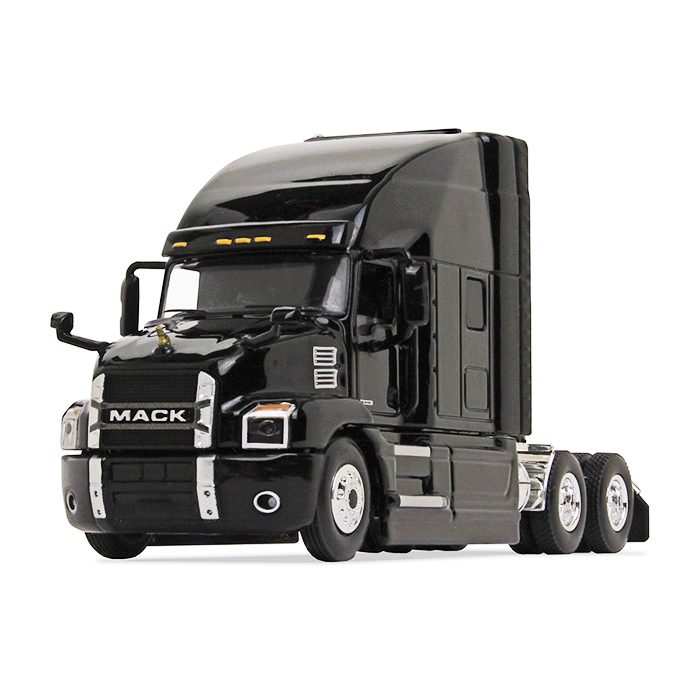 First Gear 60-0362 1:64 Scale Mack Anthem Semi with Sleeper Cab Black