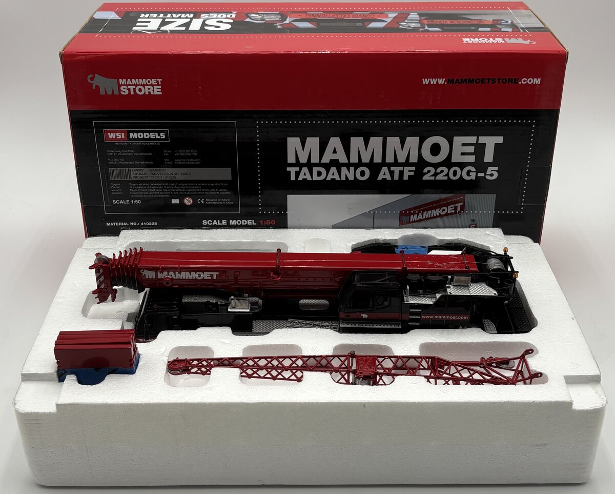 WSI 410225 1:50 Mammoet - Tadano ATF 220G-5 Mobile Crane