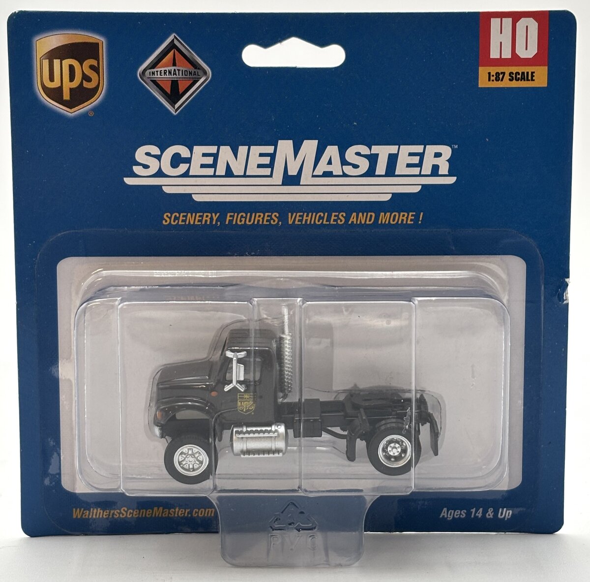 Walthers 949-11192 HO UPS International 4900 Single-Axle Semi Tractor Only