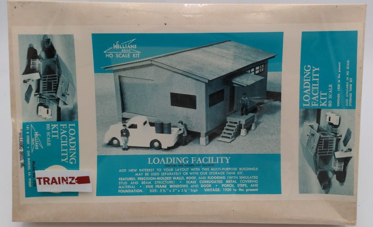 Wiliams Brothers 500 HO Scale Loading Facility Kit