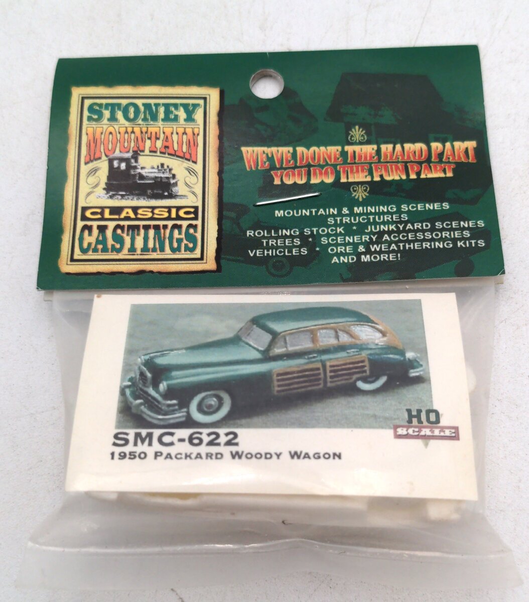 Stoney Mountain SMC-622 1:87 HO Packard Woody Wagon 1950 Resin Kit