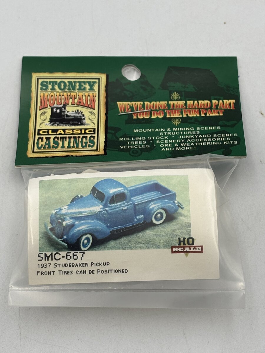 Stoney Mountain SMC-667 HO Studebaker Pickup 1937 Resin Kit