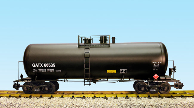 USA Trains R15253 G GATX 42' Modern Tank Car (Black) #167535
