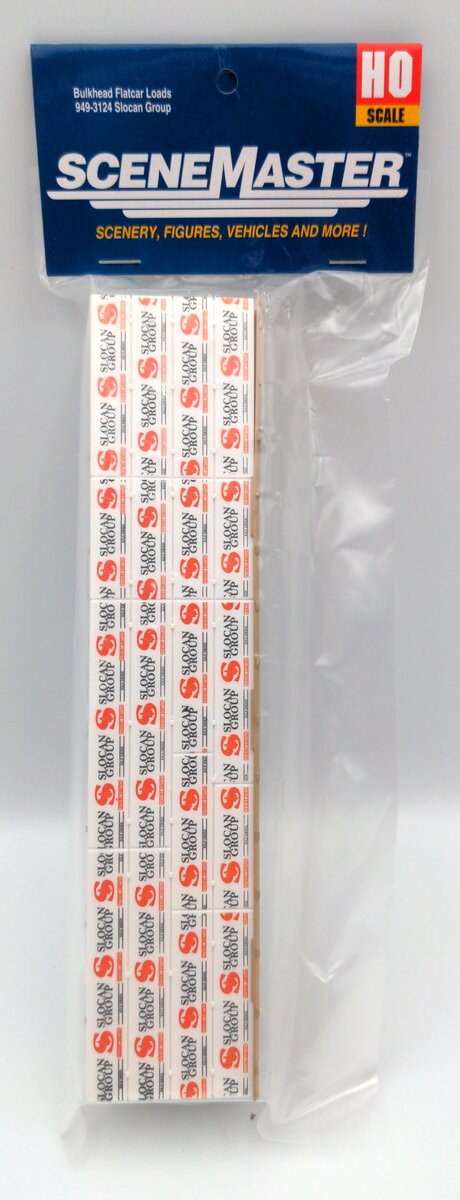 Walthers 949-3124 HO Wrapped Slocan Group Lumber Load for CC&F Flatcar