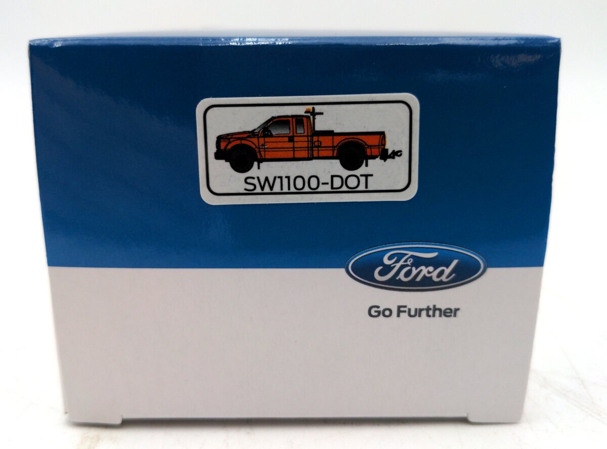 Sword Models 1100-DOT 1:50 2016 Ford F250 Pickup Truck - DOT Orange