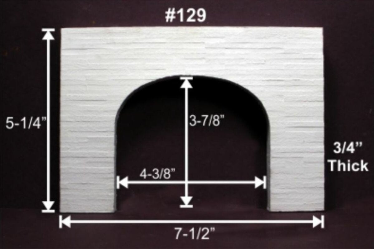 Monroe Models 129 HO Tunnel Portal Board Double Track