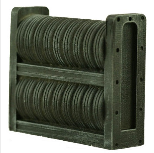 Model Tech Studios D0198P HO Tire Storage Racks (Pack of 2)