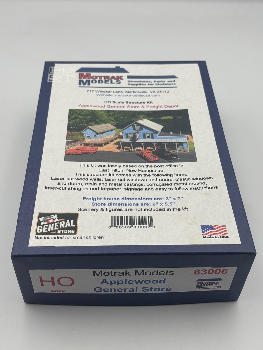 Motrak Models 83006 Applewood General Store Building Kit